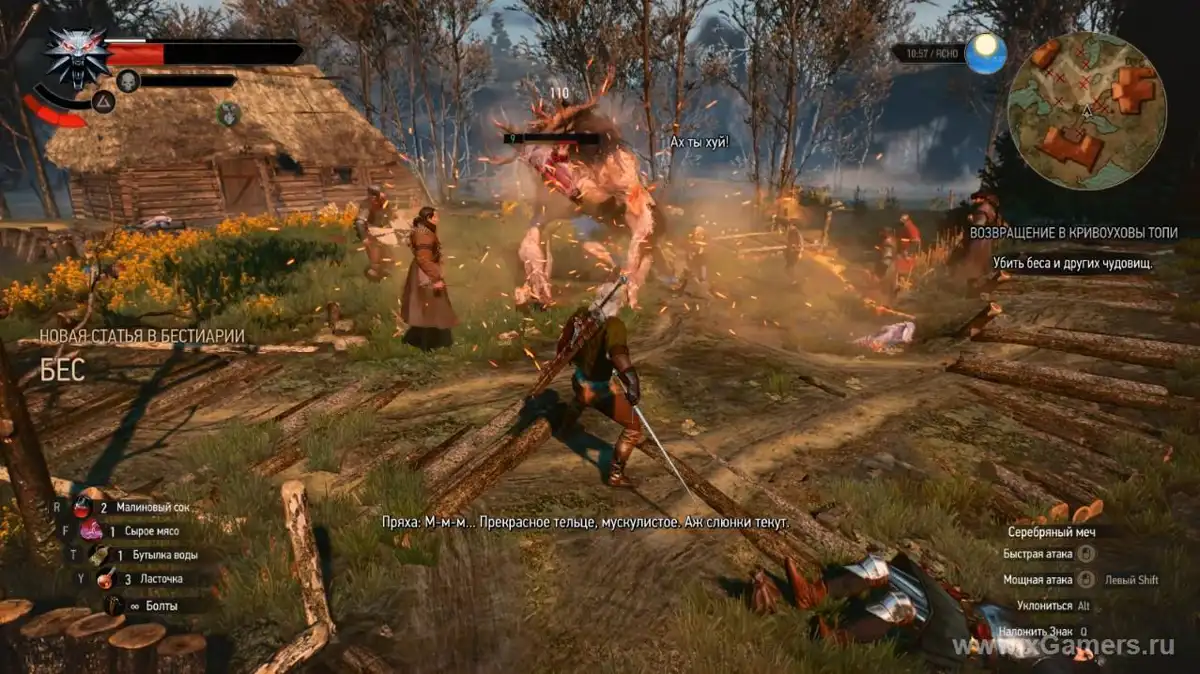Witcher 3 solution de la quete (Les Dames de la Foret) - comment sauver Anna et les enfants