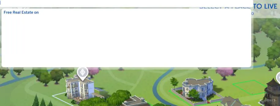 Saisie du code de triche Testingcheats dans Les Sims 4