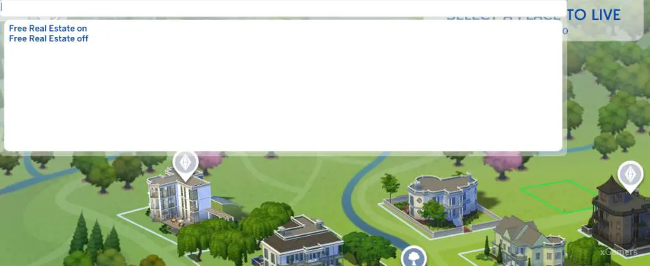 Ligne de commande pour désactiver la triche (Les Sims 4)