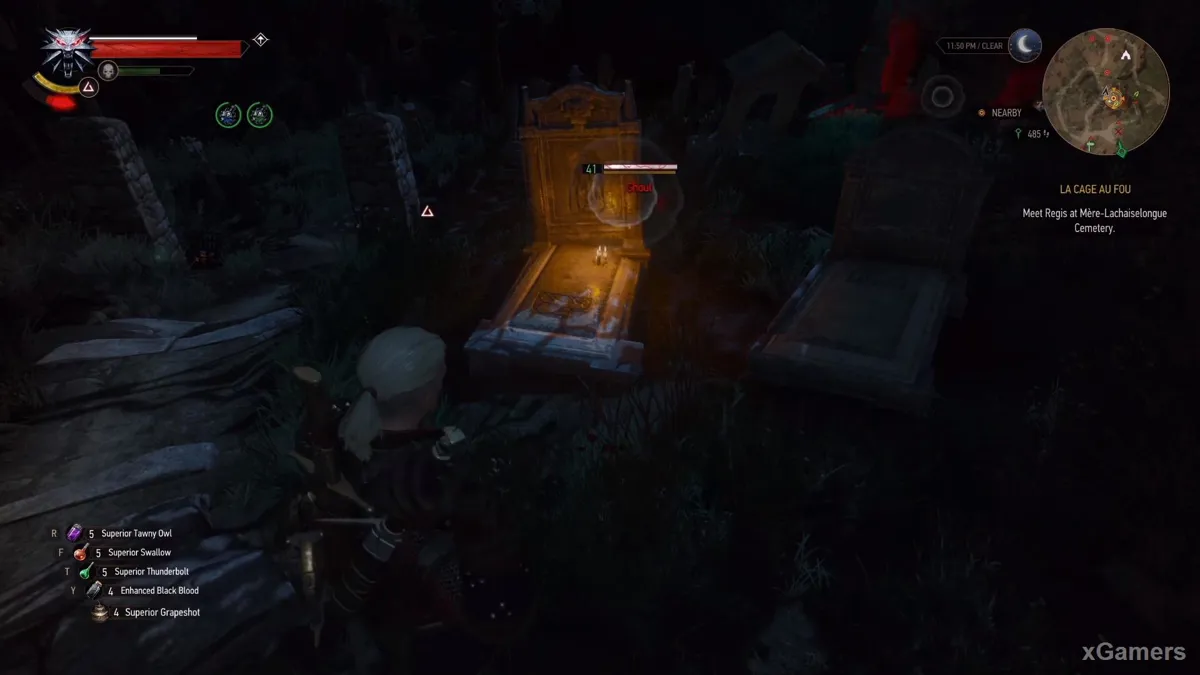 La quête « La Cage au Fou » dans The Witcher 3