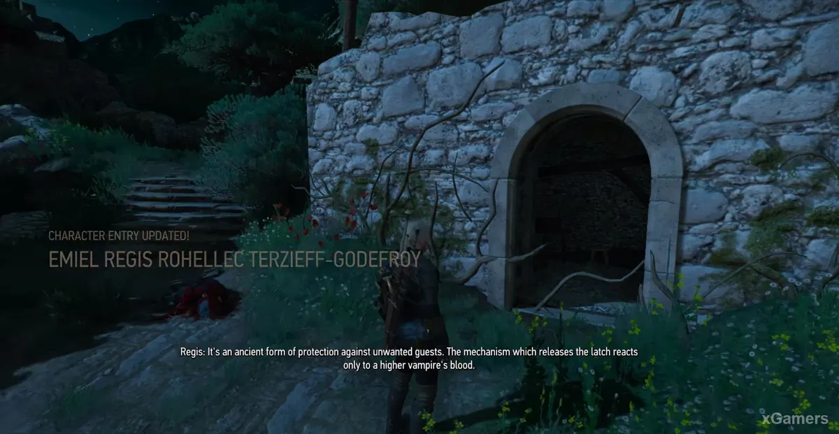 Geralt doit se rendre dans un lieu monstrueux - Tesham Mutna