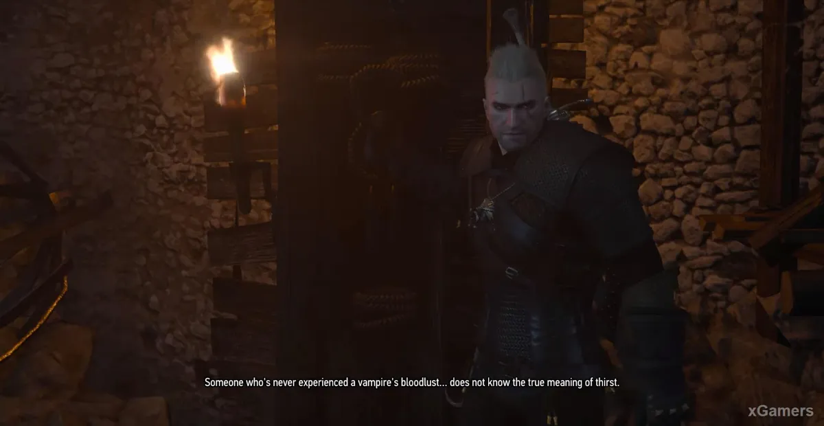 Geralt combat des Nécrophages