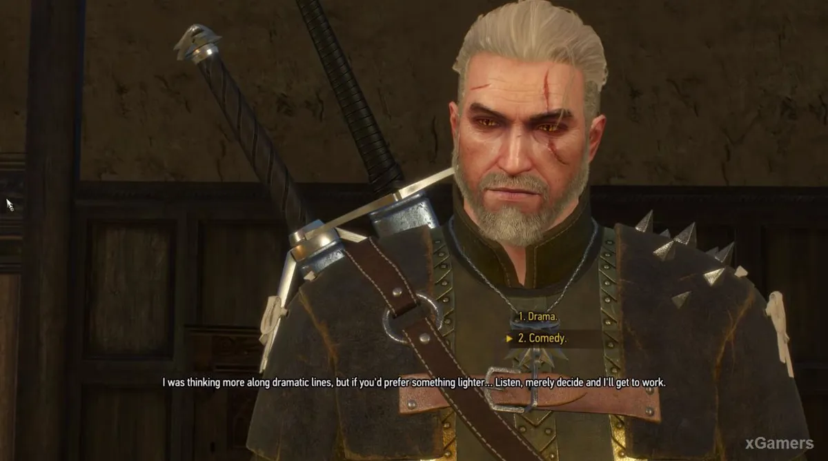 Geralt élabore un plan
