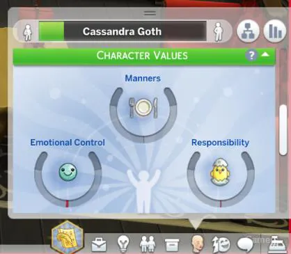 Dans ce pack, l'accent a été mis sur les traits de caractère de la jeune génération