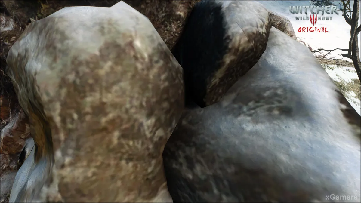 Textures détaillées dans la version originale de The Witcher 3
