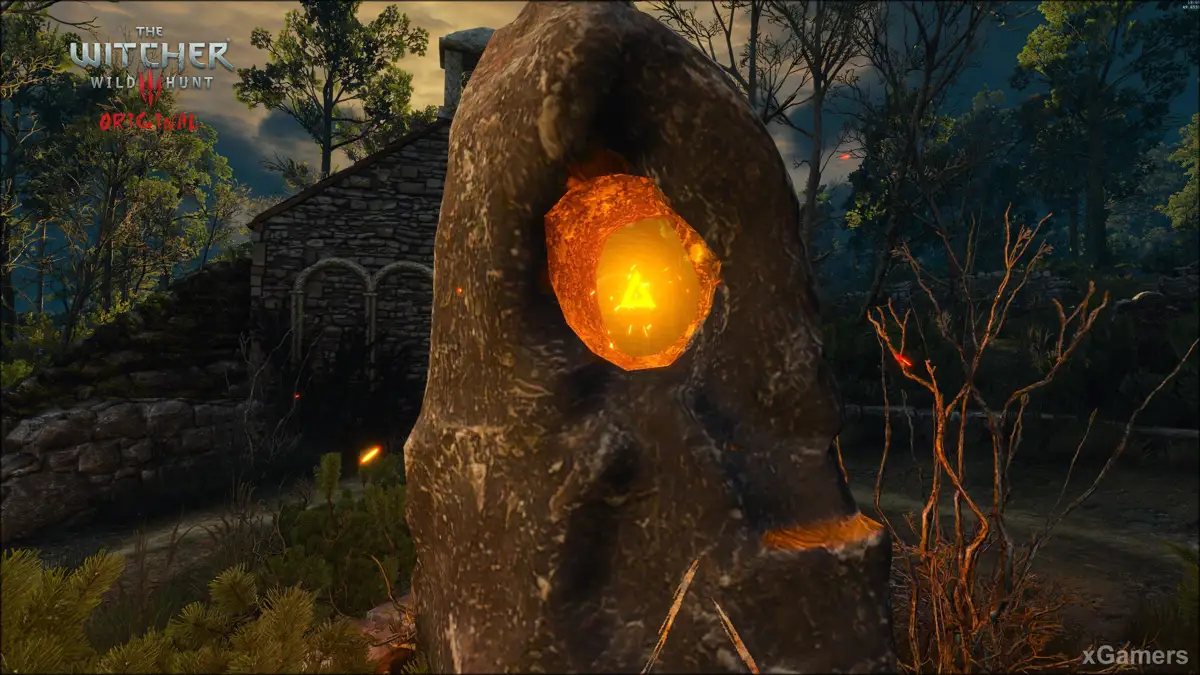 Traitement des objets dans la version originale du jeu
