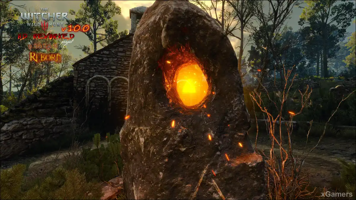 Traitement des objets avec le mod The Witcher 3 HD Reworked Project