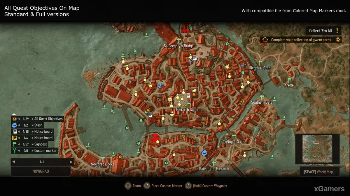 Mod All Quest Objectives On Map
