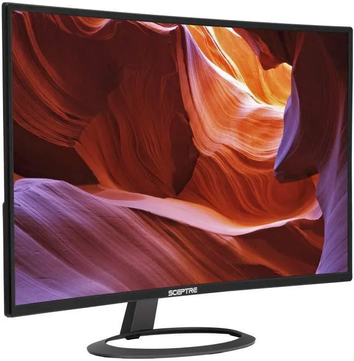 Sceptre C325W-1920R incurvé - meilleur écran pour la retouche photo