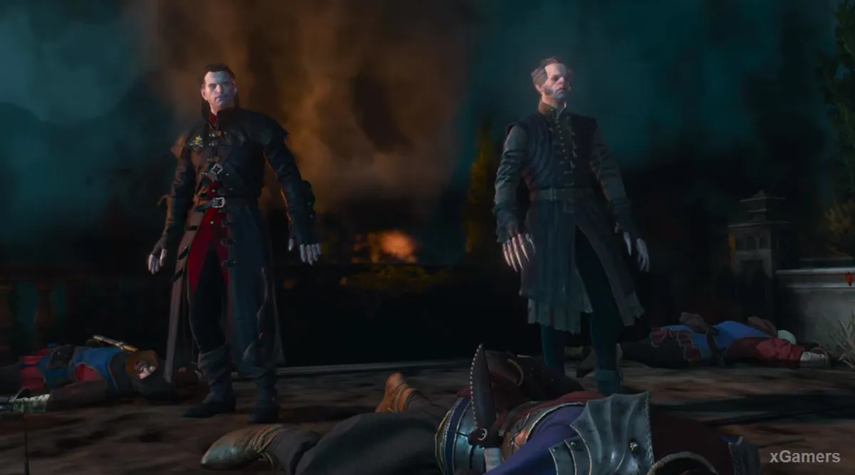 Regis et Detlaff démontrent toute la puissance des vampires supérieurs