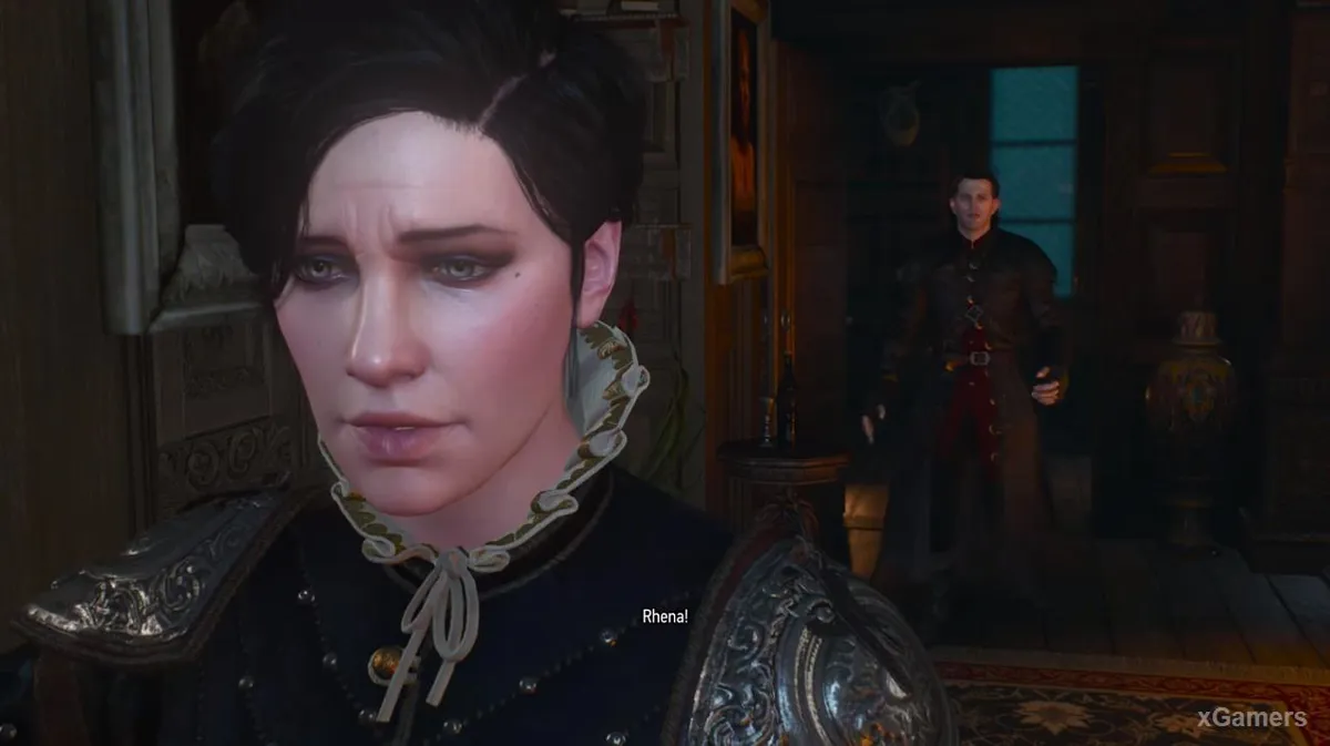 Geralt atteint la tour où la bien-aimée de Detlaff est retenue captive