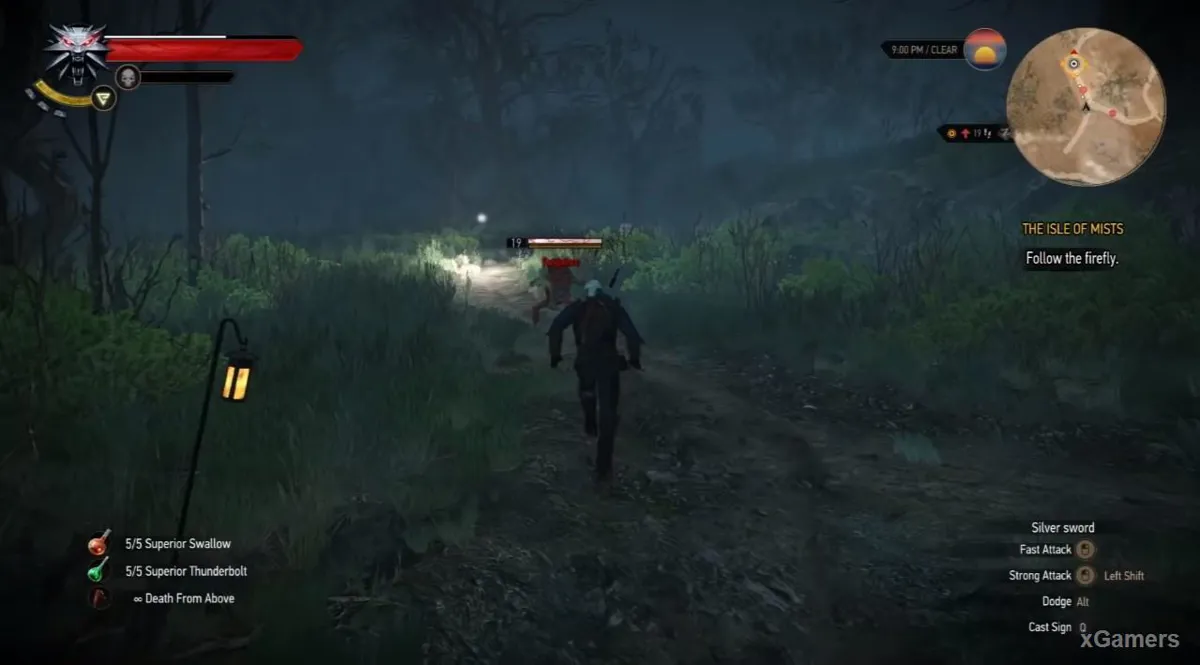 Geralt pose enfin le pied sur la terre ferme, mais il n'a pas le temps de se reposer