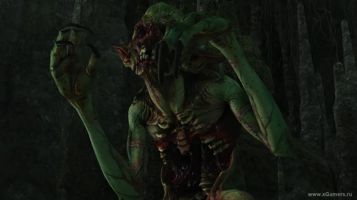Fight the foggy monster - Monster from the swamps