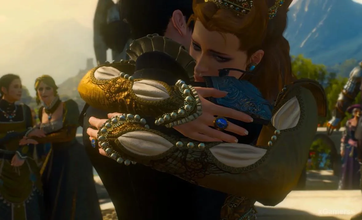 Syanna se jette sur Anna - les fins de Blood and Wine