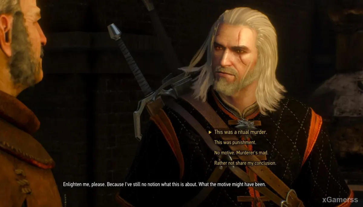 The Witcher 3 : quête Péchés de chair