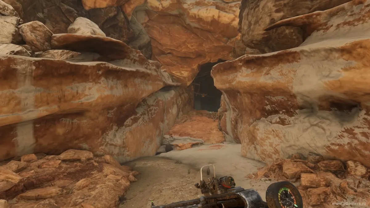 Sauvetage de la soldate Gul dans les ruines, passage de la grotte des pétroliers