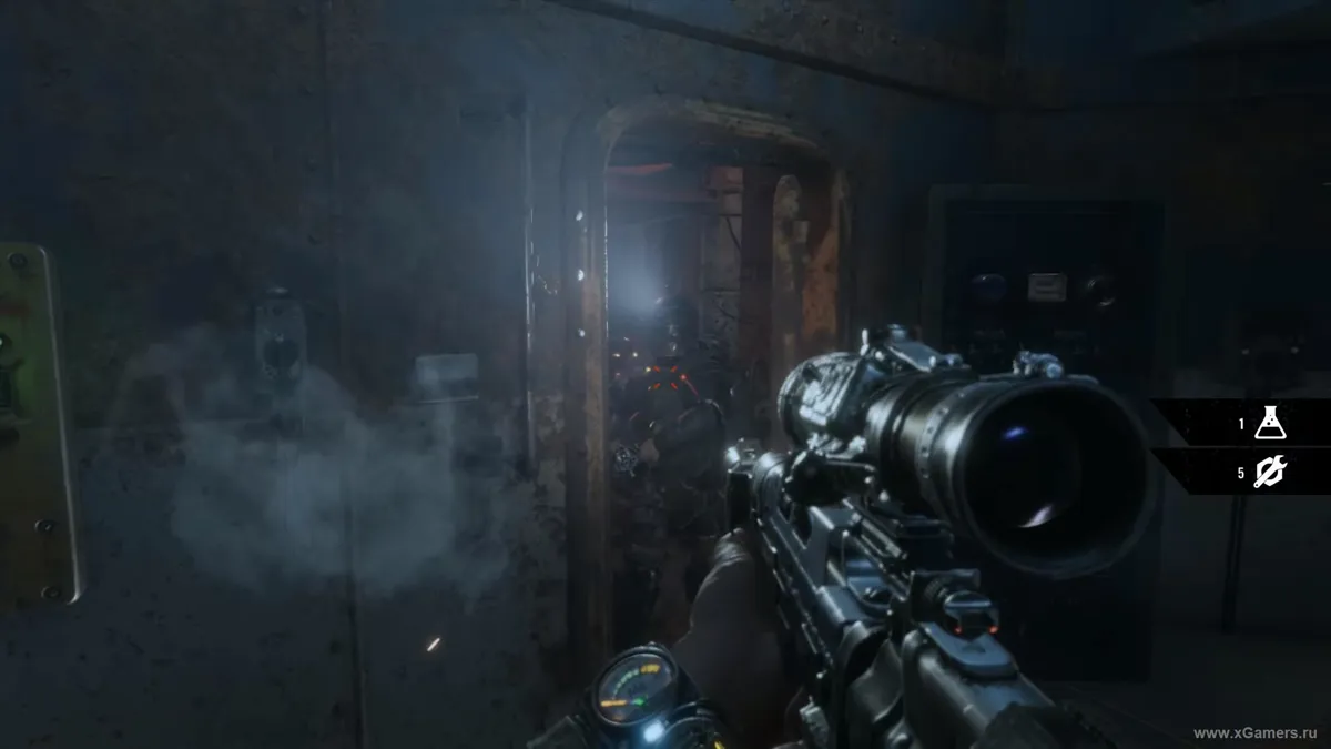 Boss armé d'une mitrailleuse et bien blindé - Metro Exodus