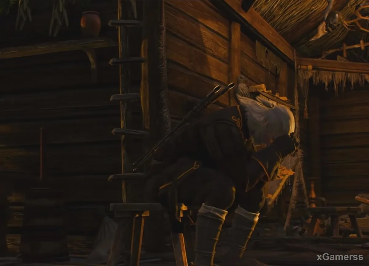 Geralt, le cœur brisé, pleure Ciri