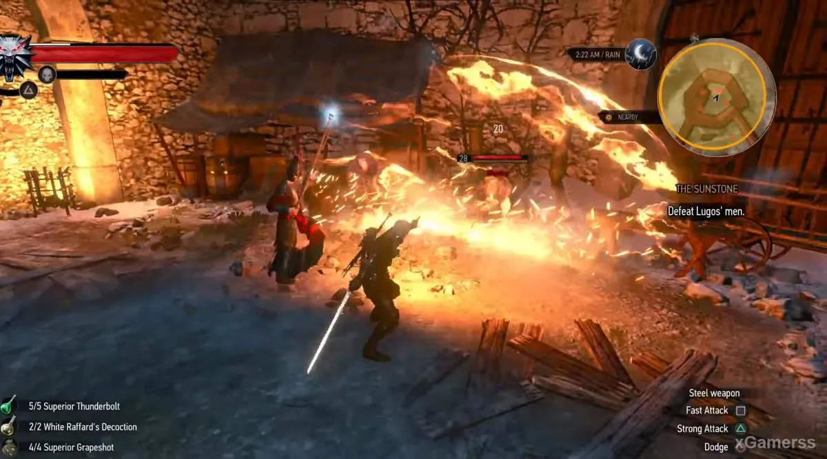 Geralt au cœur de la folie du Jarl du clan Drummond