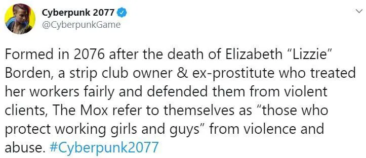 Les gangs occuperont une place importante dans les interactions de Cyberpunk 2077