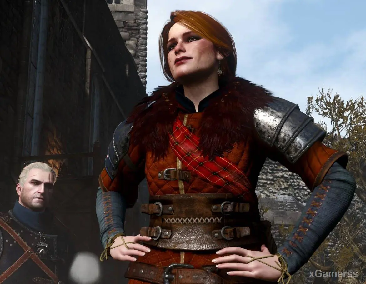 Geralt discute avec Cerys, mais elle ne l'aidera pas