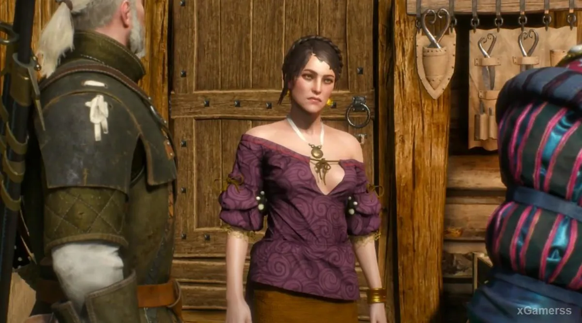 Geralt doit choisir une option pour continuer la quête