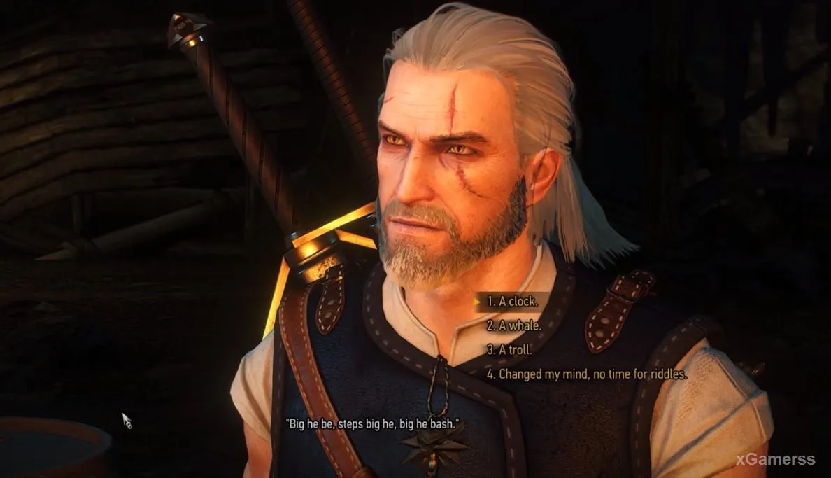 Geralt dans la quête Le Seigneur d'Undvik