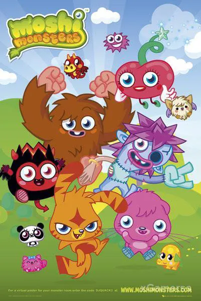 Moshi Monsters - l'un des jeux les plus remarquables pour les enfants
