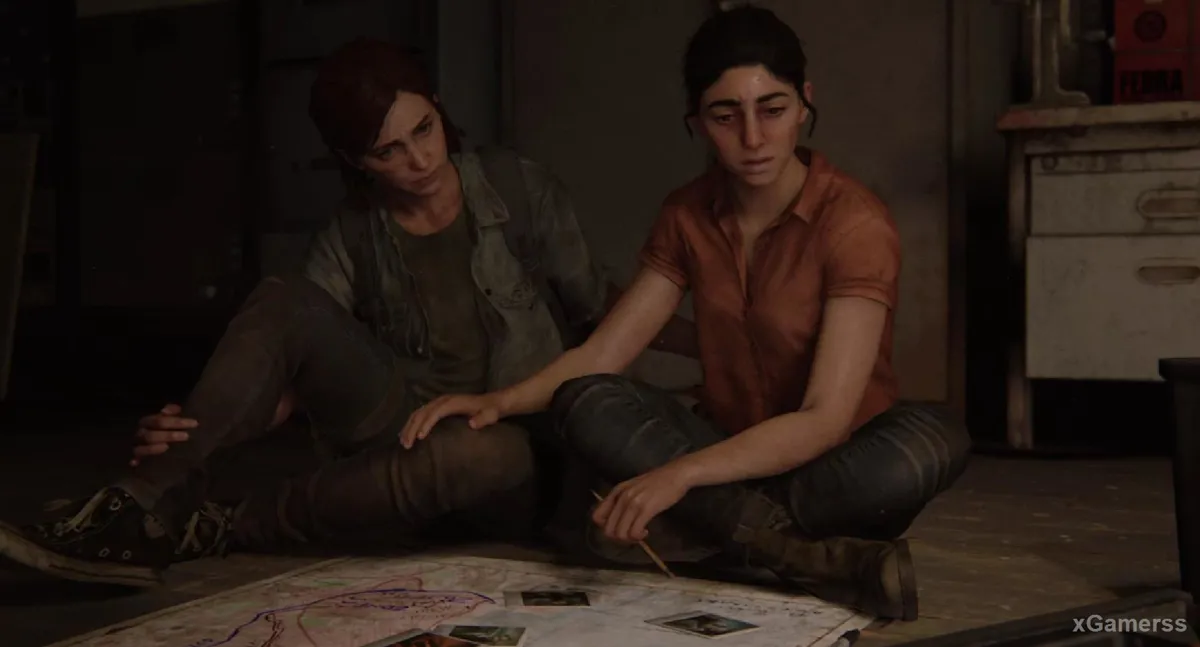 Ellie, après avoir entendu l'annonce à la radio, part à la recherche de Tommy