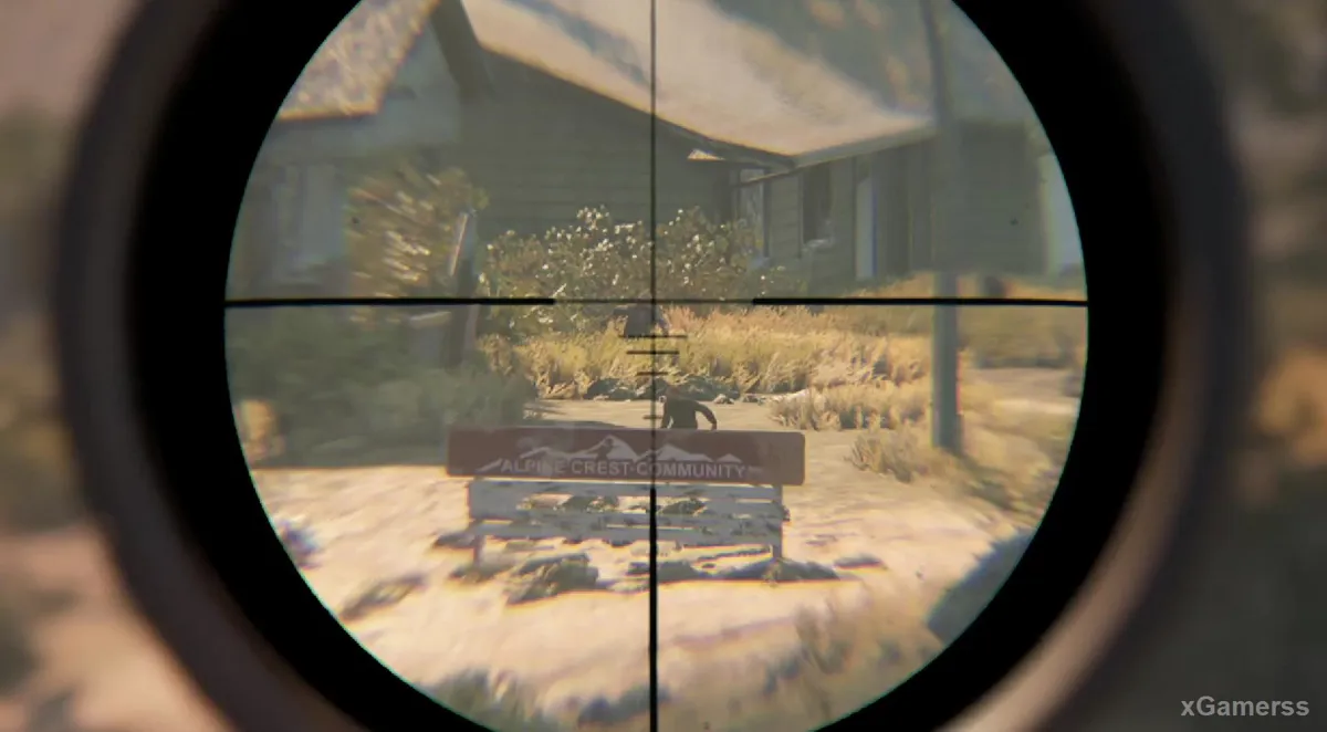 Le clou de cette séquence : une phase de tir au fusil de précision