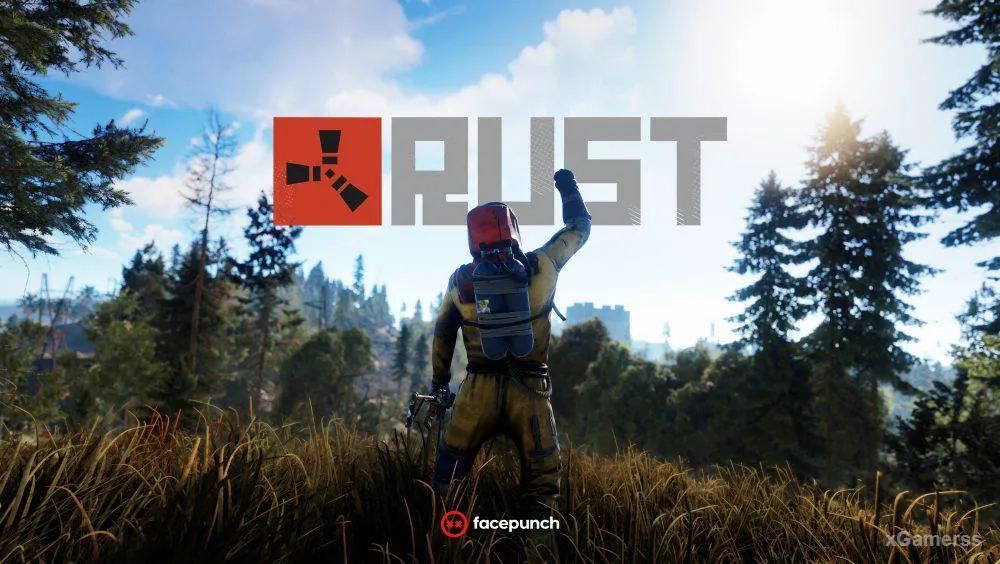 Rust, un jeu de survie multijoueur où il faut défendre sa base contre les autres joueurs