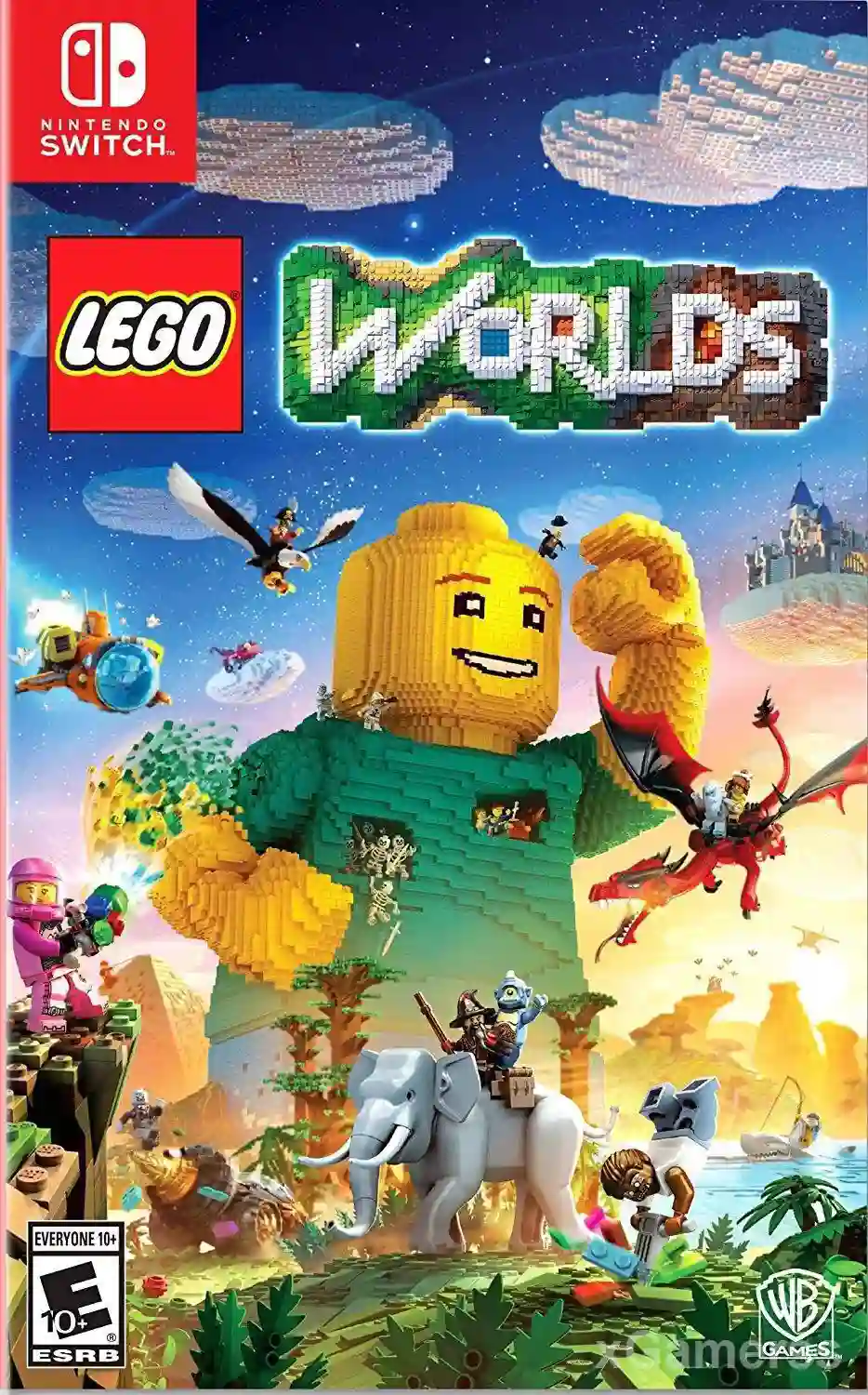 Aperçu du jeu LEGO Worlds sur Nintendo Switch