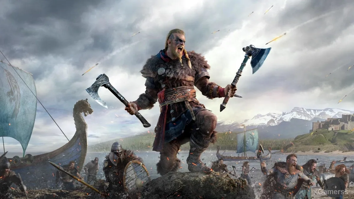 Illustration officielle d'Assassin's Creed Valhalla, le nouvel opus de la saga