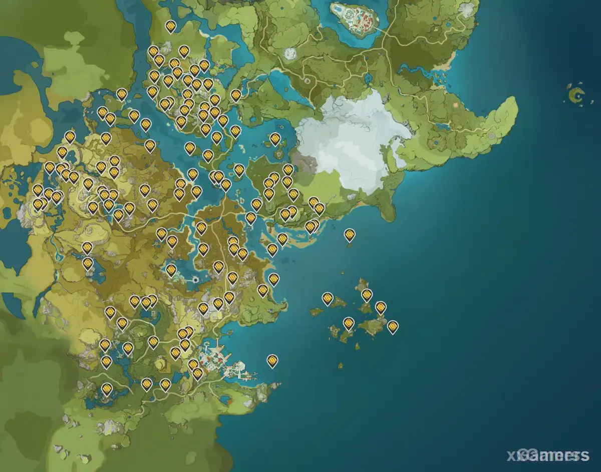 Carte des Géoculus