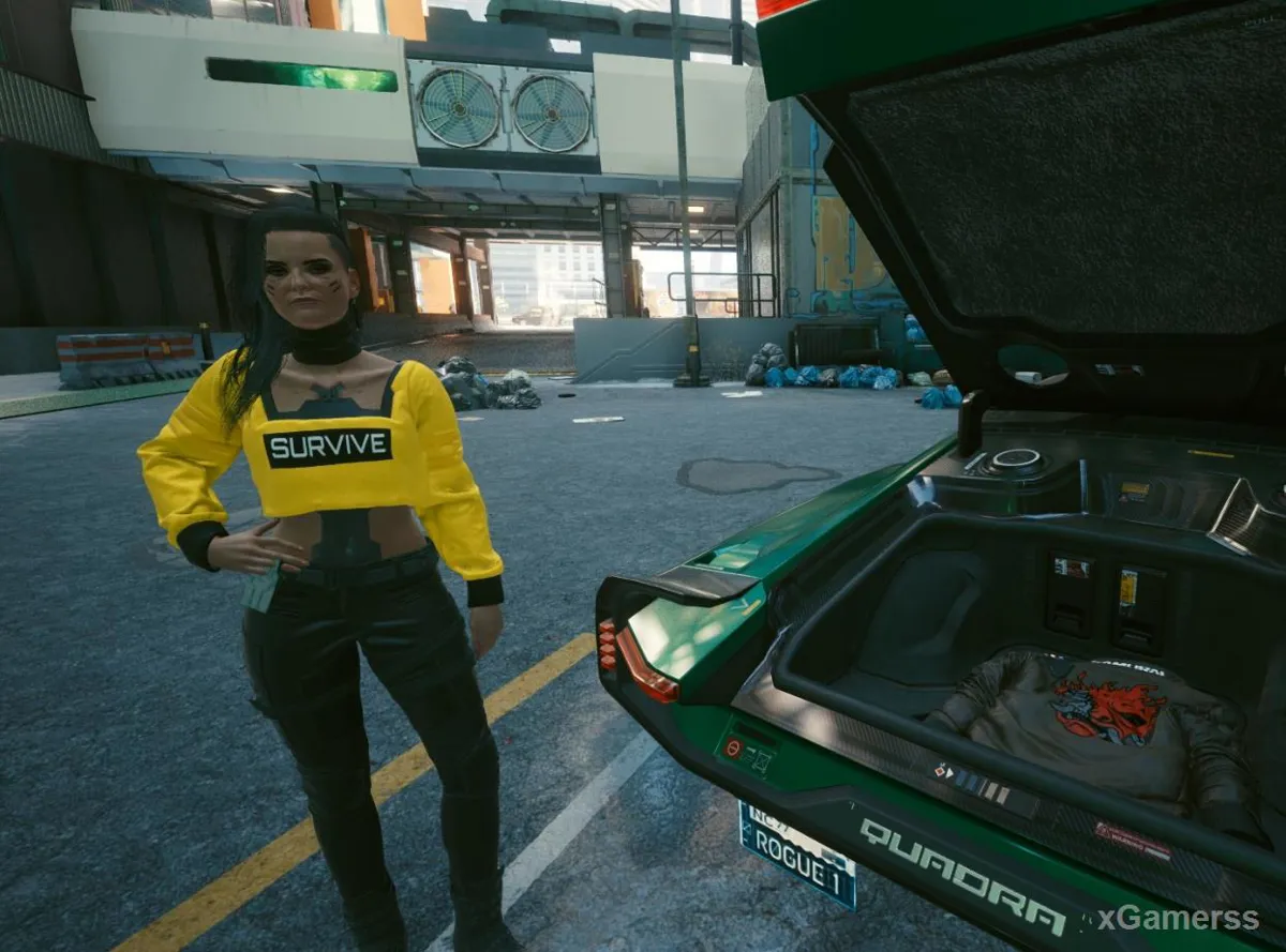 Réplique exacte de la veste Samurai de Johnny Silverhand dans Cyberpunk 2077