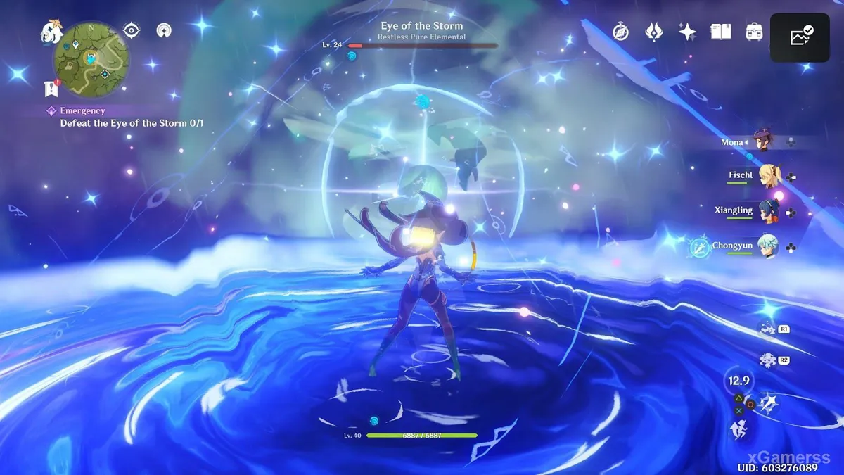 Genshin Impact – Mona : configurations, armes, compétences