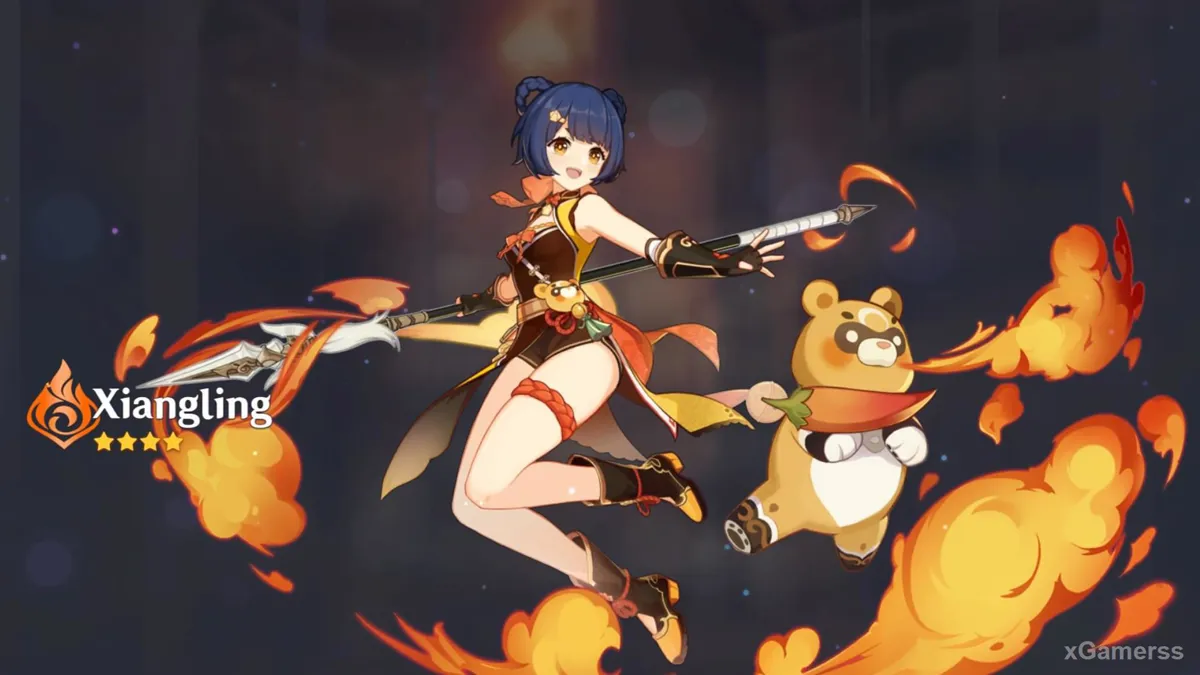 Genshin Impact – Xiangling : builds, armes, compétences