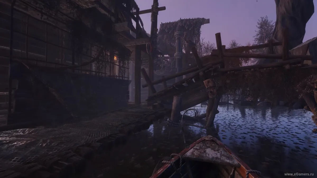 Balade en bateau a travers le camp des pirates