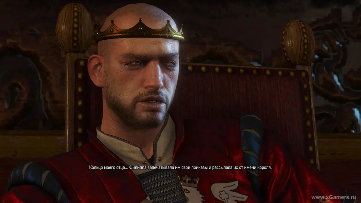 Le roi Radovid The Witcher 3