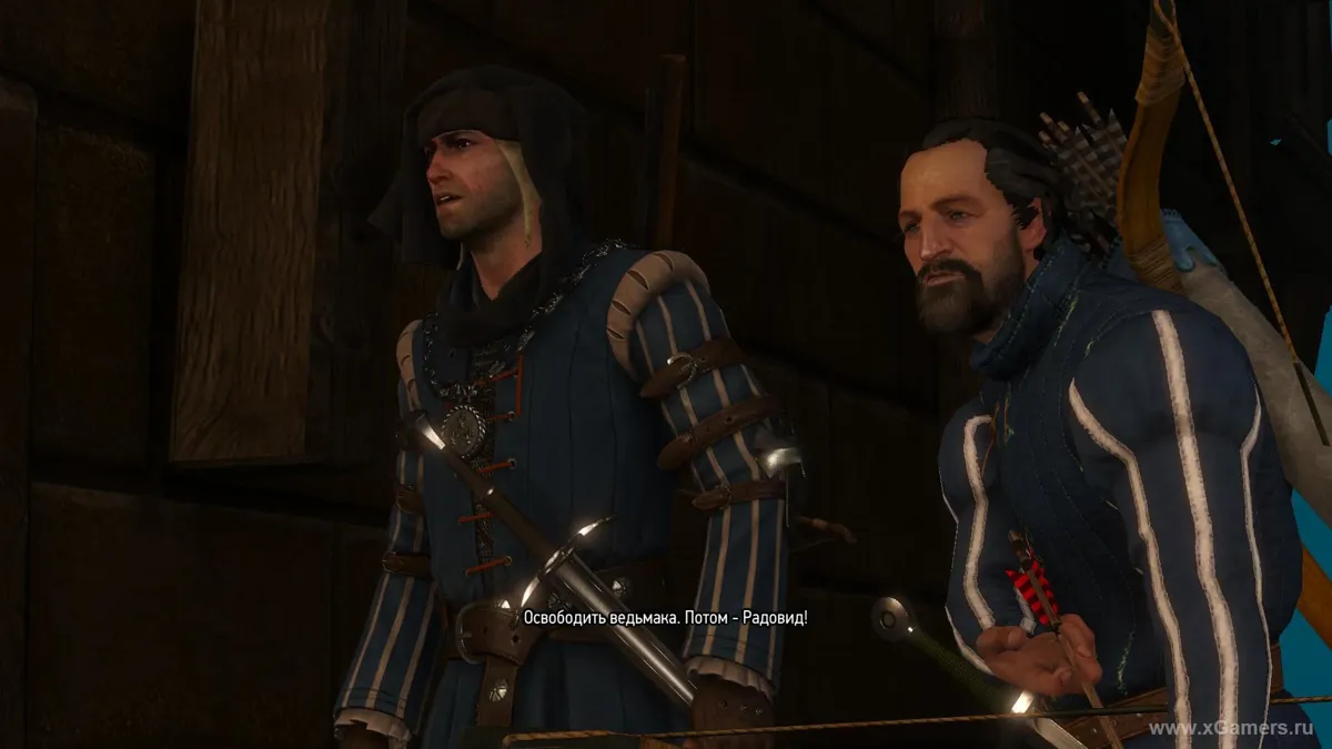 Combat contre la garde du roi Radovid - jeu The Witcher 3