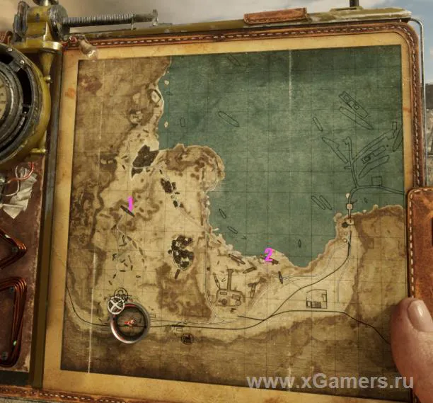 Les secrets de Metro Exodus - Carte