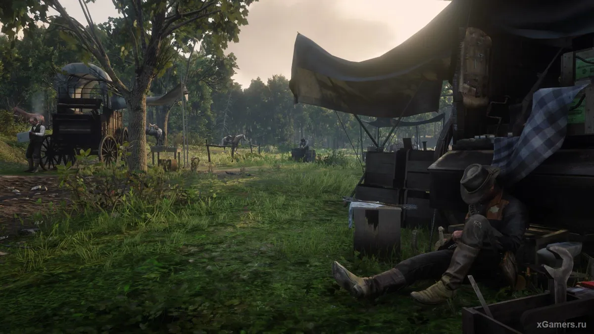 Ou depenser son argent - developpement du camp dans RdR 2