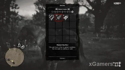 Red Dead Redemption 2 : sacoches - guide complet des améliorations