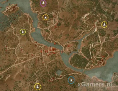 The Witcher 3 : lieux de pouvoir - guide des emplacements